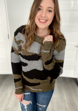 Camo Sweater