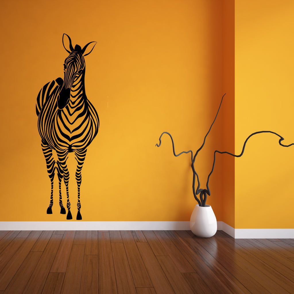 zebra wall decal