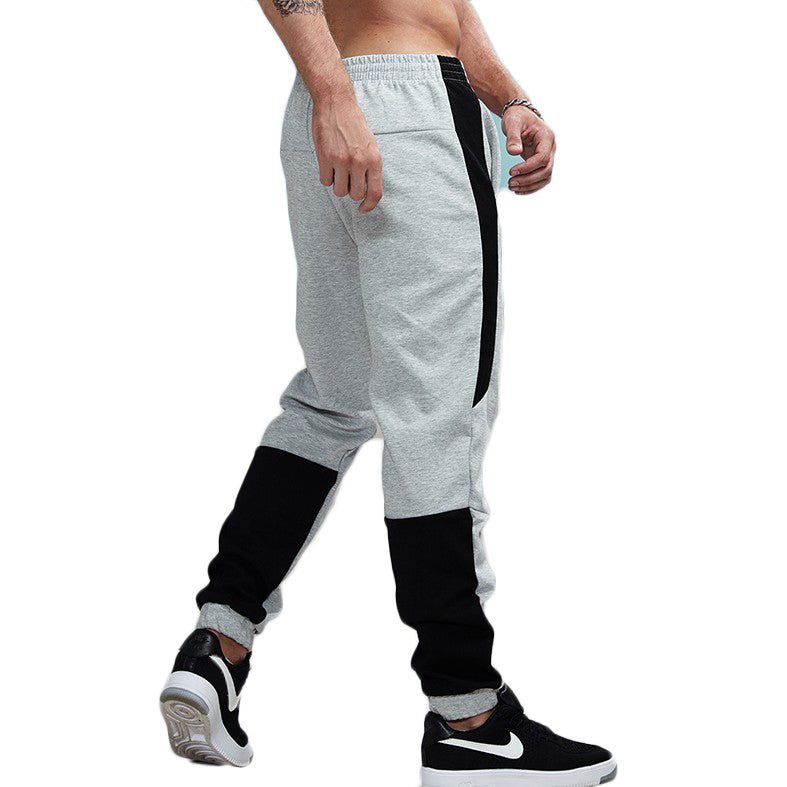 Thick Striped Patchwork Jogger Pants for men fashion & fitness - wanahavit
