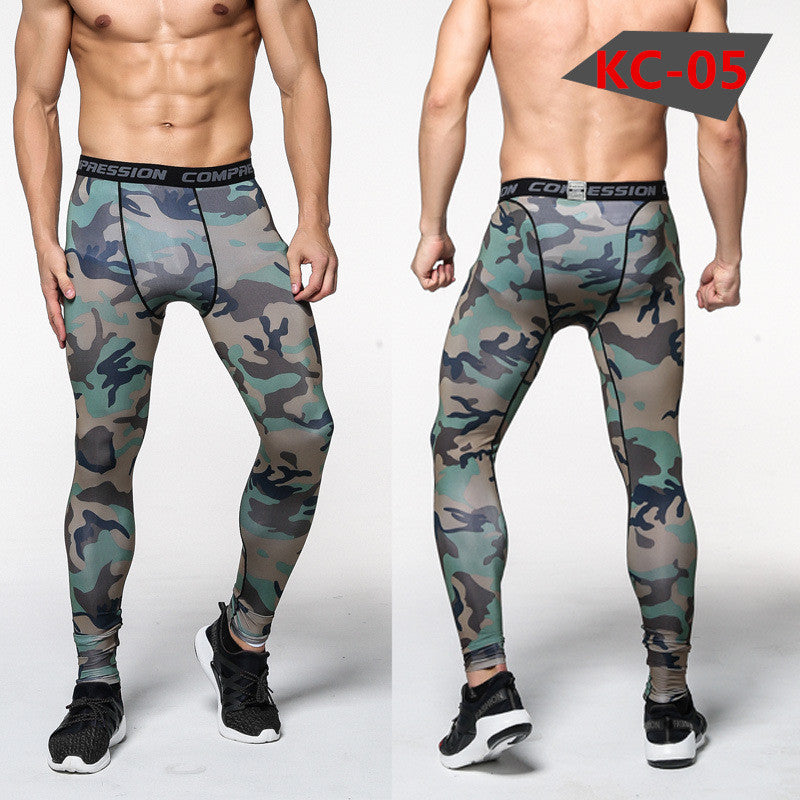 Bodybuilder Patterned Tight Compression Pants for men - wanahavit