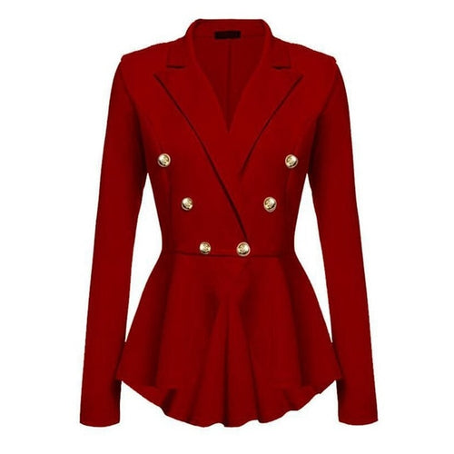 Gothic Casual Slim Fit Coat Blazer for women - wanahavit