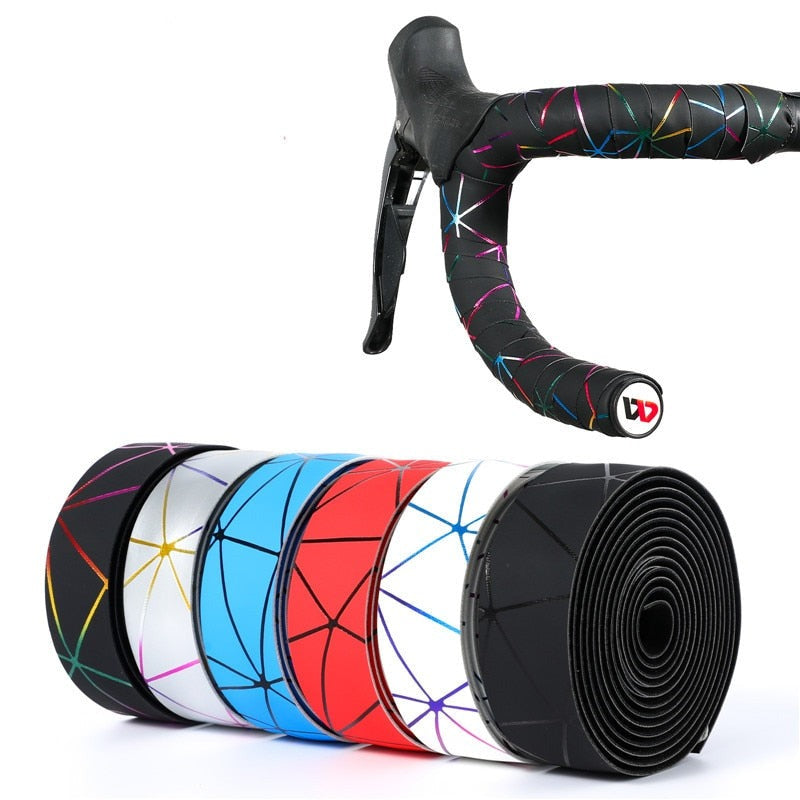 Soft Bicycle Handlebar Tape EVA PU Bike Bar Tape Professional Cycling Damping Anti-Vibration Wrap With 2 Bar Plugs