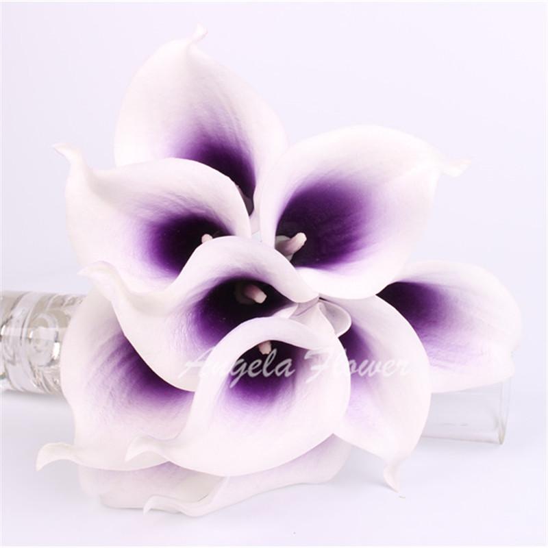 11pcs Artificial Mini Calla Lily Flower for home accent - wanahavit