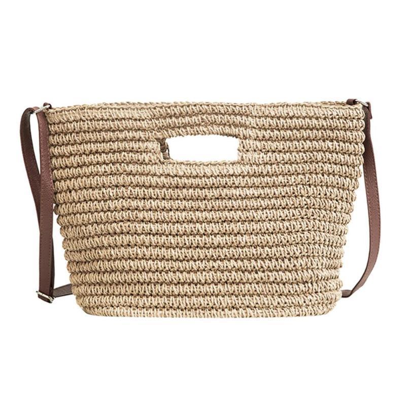 Weave Straw Braided Shoulder Tote Bag for women - wanahavit