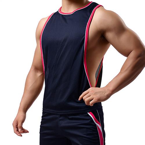 Bodybuilding Low Cut Side Arm Holes Tank Tops for men fitness ...