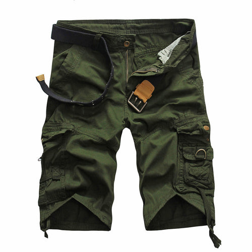 Multi-Pocket Casual Cargo Military Camouflage Army Shorts for men ...