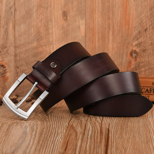 Vintage Designer Cow Genuine Leather Belt for men sale at 21.98 - wanahavit