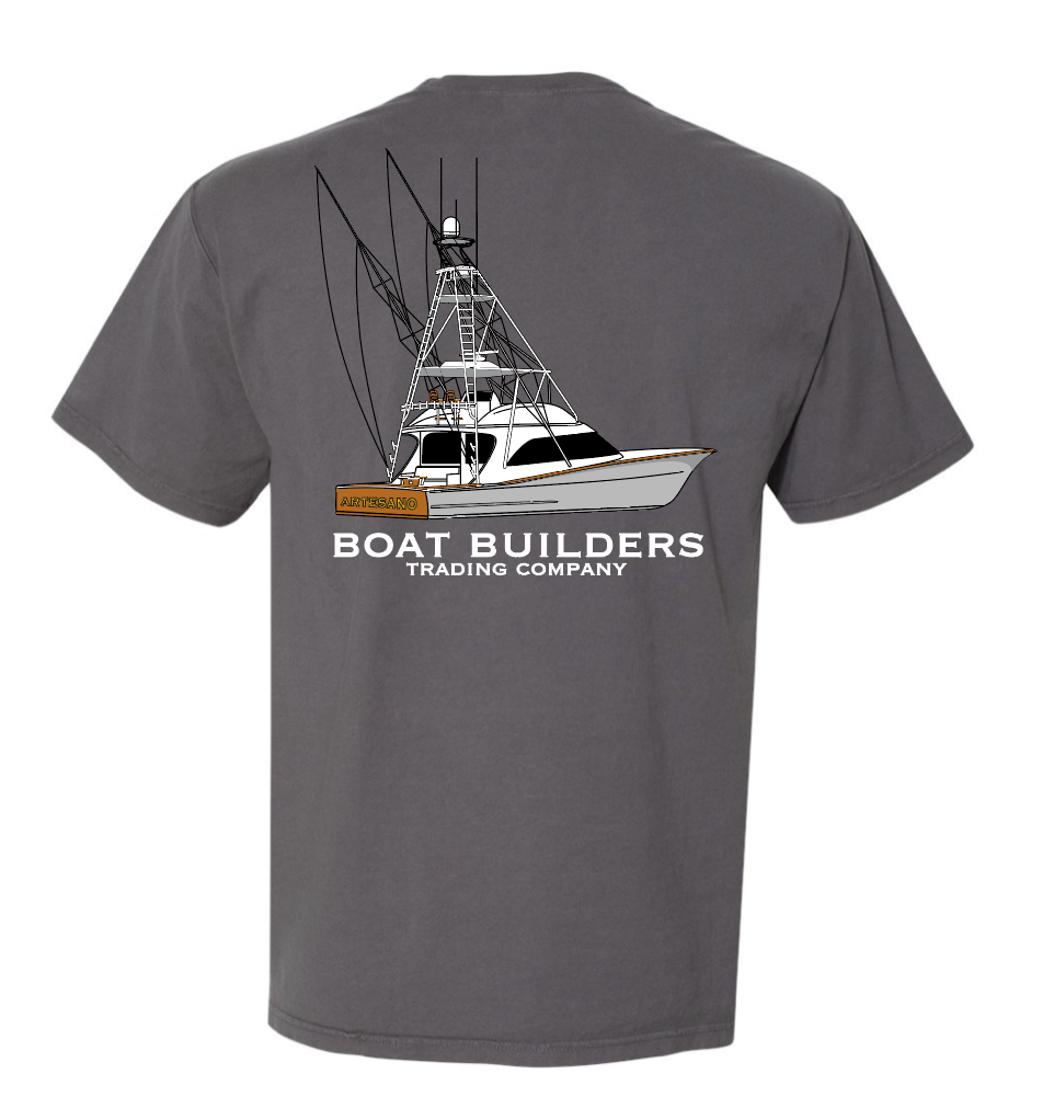 Boat Builders Trading Co. Center Console w Tower Short Sleeve Shirt – Boat  Builders Trading Company