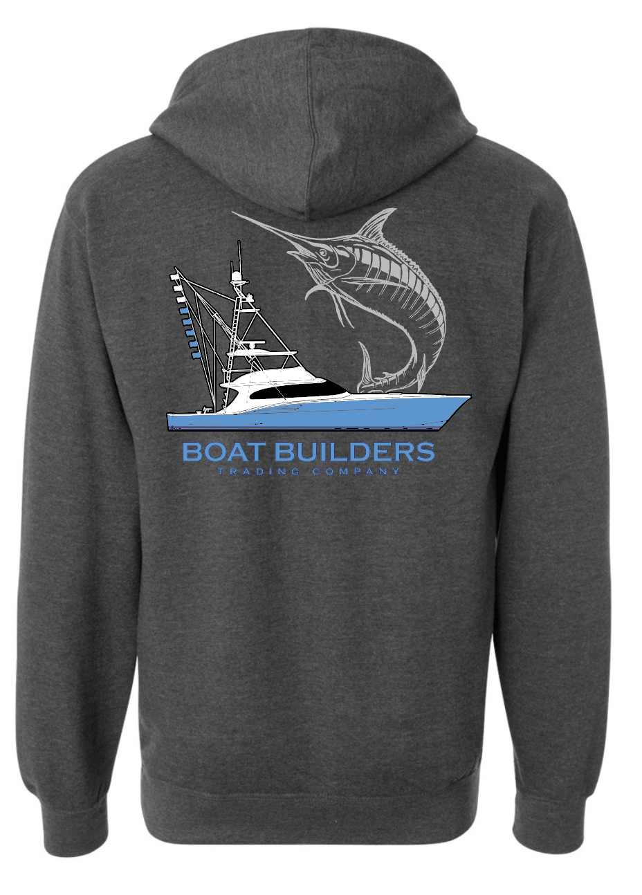 Boat Builders Trading Sweatshirt - Yellow Sportfish / Sailfish