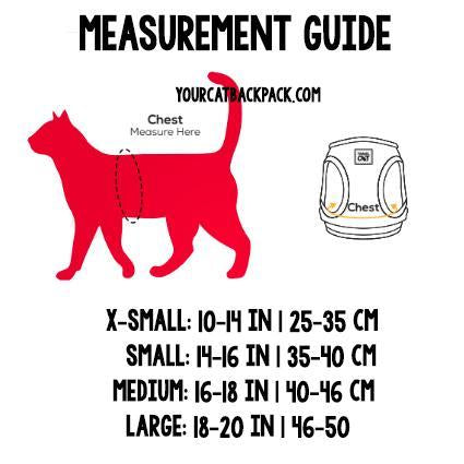 Cat Harness Measuring Guide