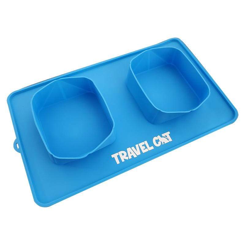 The Nice & Tidy Cat Food & Water Feeding Mat / Your Cat Backpack