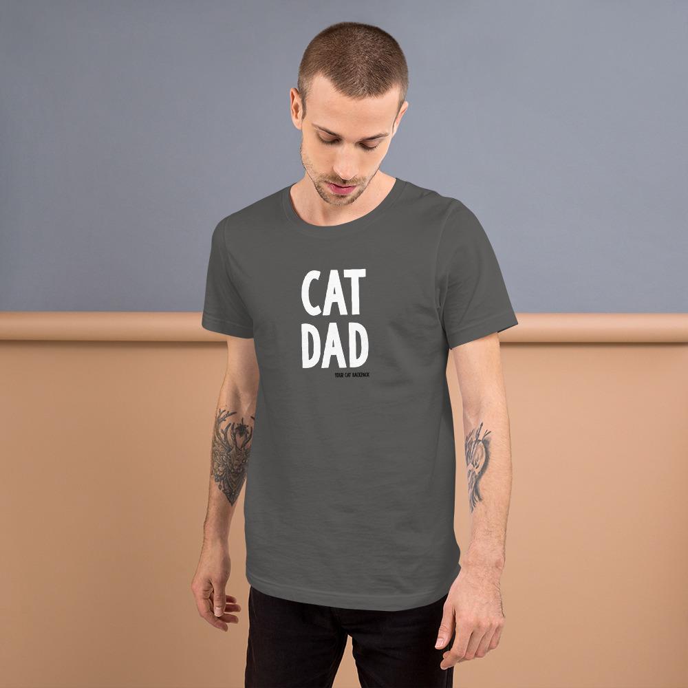 Image of Cat Dad Short-Sleeve Unisex T-Shirt