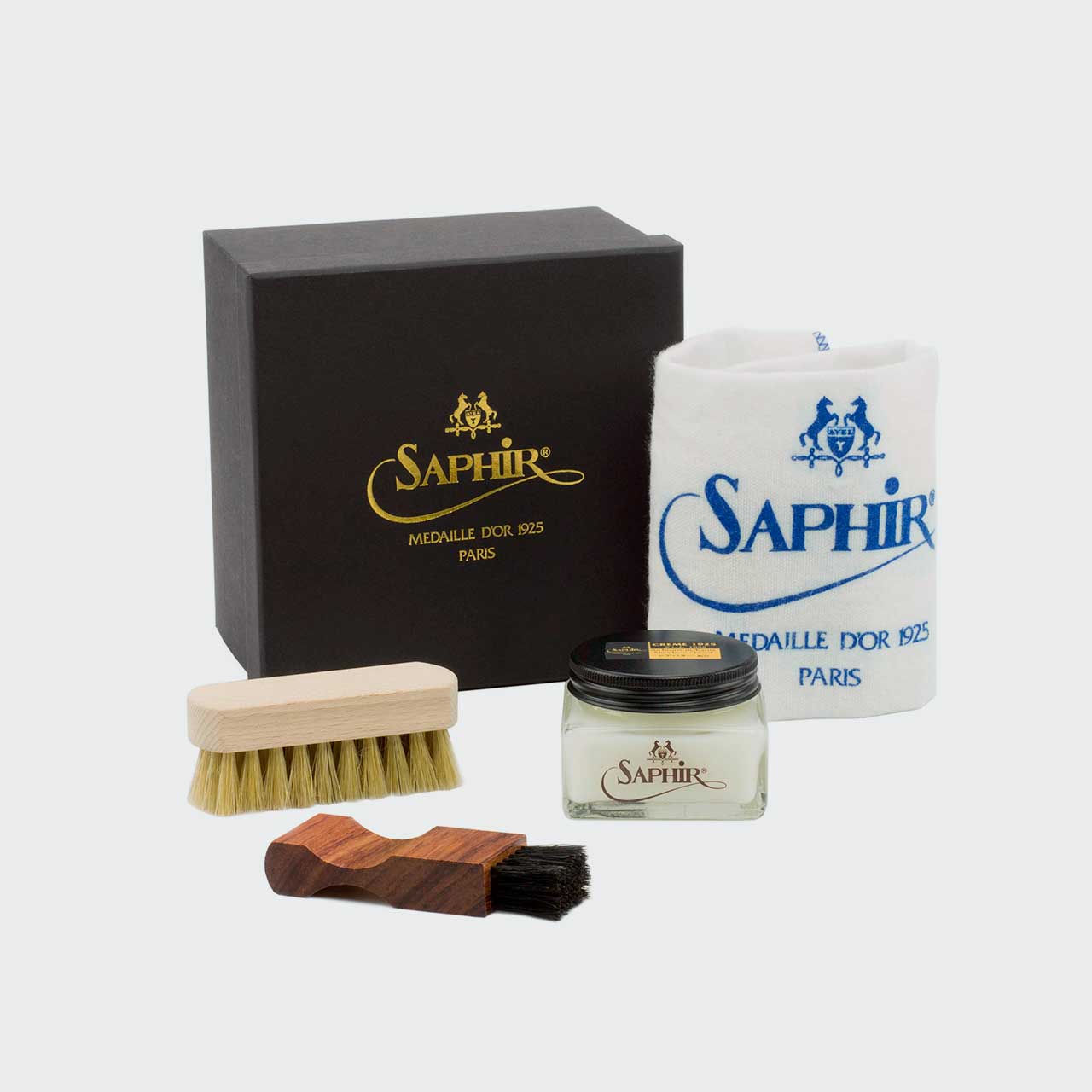 saphir shoe polish kit