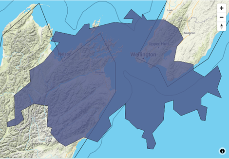 Switzerland size compared to New Zealand