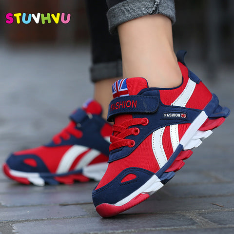 2017 New Children shoes boys sneakers girls sport shoes size 26-39 child leisure trainers casual breathable kids running shoes