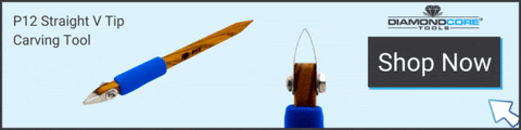 P12 Straight V Tip Carving Tool