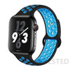 Bracelet silicone pour iWatch Series 8 se 7 6 5 4 3 2 1-Urban Corner