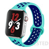 Bracelet silicone pour iWatch Series 8 se 7 6 5 4 3 2 1-Urban Corner