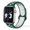 Bracelet silicone pour iWatch Series 8 se 7 6 5 4 3 2 1-Urban Corner