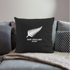 Coussin et housse de 45 x 45 cm New Zealand Rugby - noir