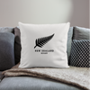 Coussin et housse de 45 x 45 cm Blanc New Zealand Rugby - blanc nature