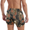 maillot-skull roses Men's Beach Shorts (Model L70)-Summer Shorts-Urban Corner