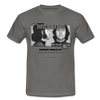 T-shirt Homme Jacques Mesrine SRPJ Versailles - gris graphite