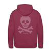 Sweat-shirt à capuche Skull Code Petya - bordeaux