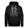 Sweat-shirt à capuche Skull Code Petya Blanc - noir