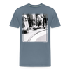 T-shirt Skateboarding Friends - gris bleu