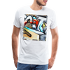 T-shirt Street Life - blanc