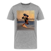 T-shirt Skateboarding Invert - gris chiné