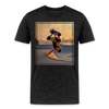 T-shirt Skateboarding Invert - charbon