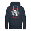 Sweat-shirt à capuche Skull Skatebording - marine