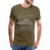 T-shirt Homme Biker Vintage Motorcycles - kaki