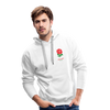 Sweat-shirt à capuche England Rugby - blanc