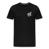 T-shirt Premium Homme Skull Smoke - noir