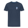 T-shirt Premium Homme Skull Cool - bleu marine