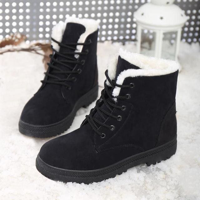 Winter boots women black