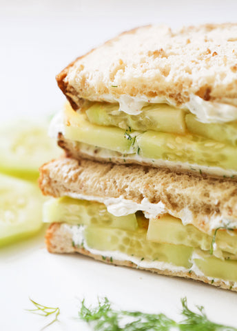 Cucmber Creamcheese Sandwich