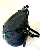 Wanderlust Backpack - Canvas and Leather