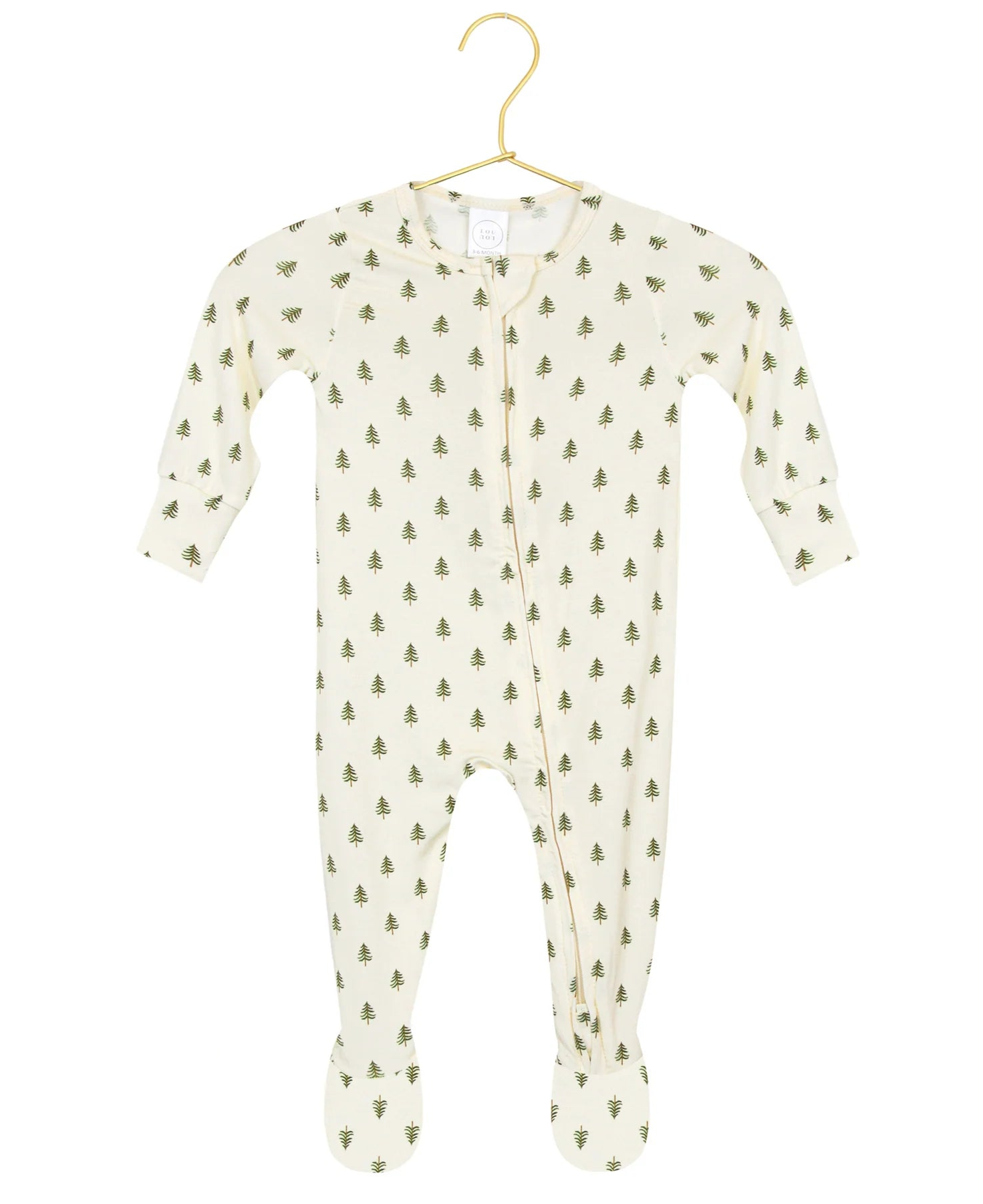 LOU LOU Zipper Footie • Kevin