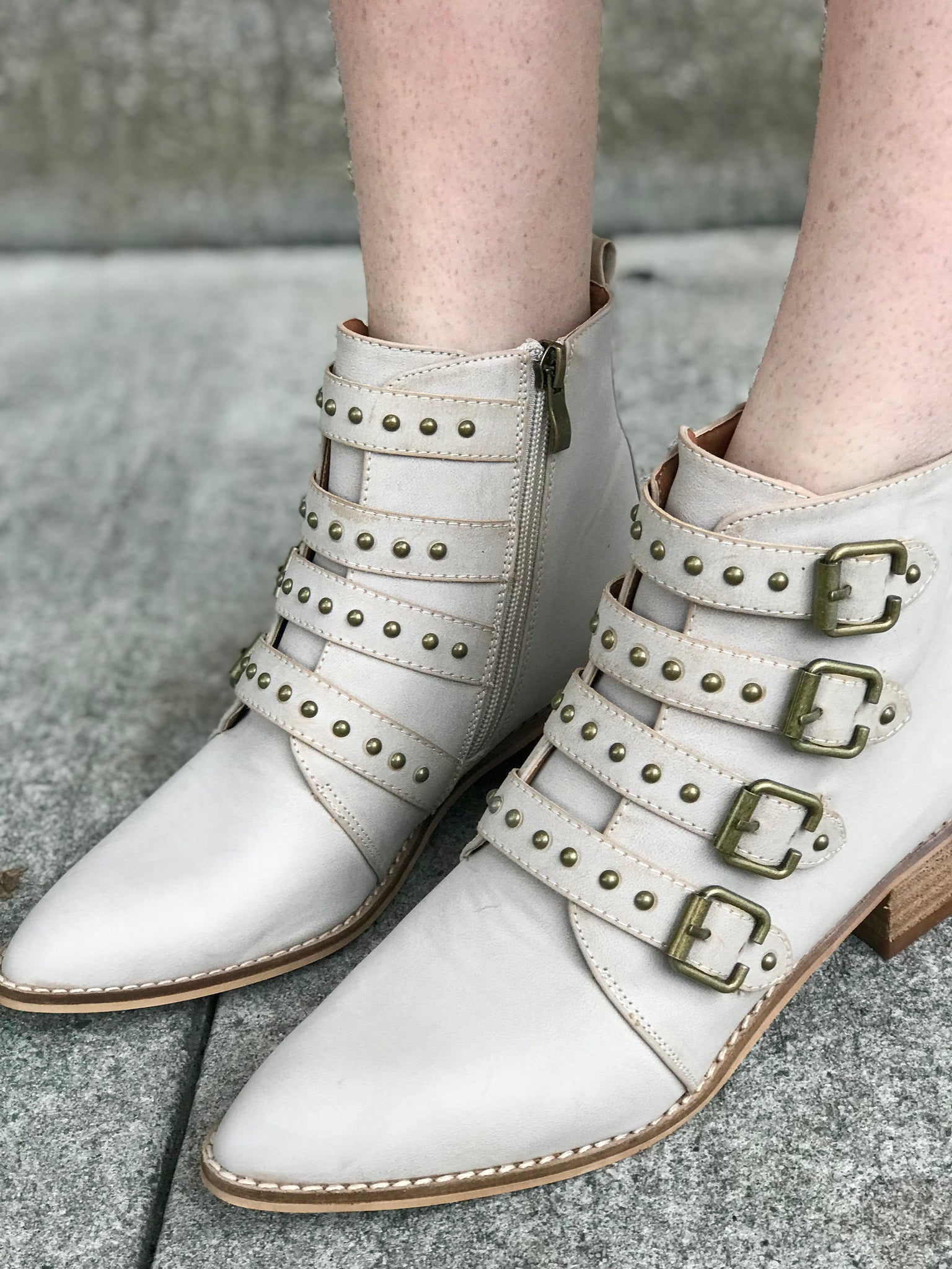 buckle booties