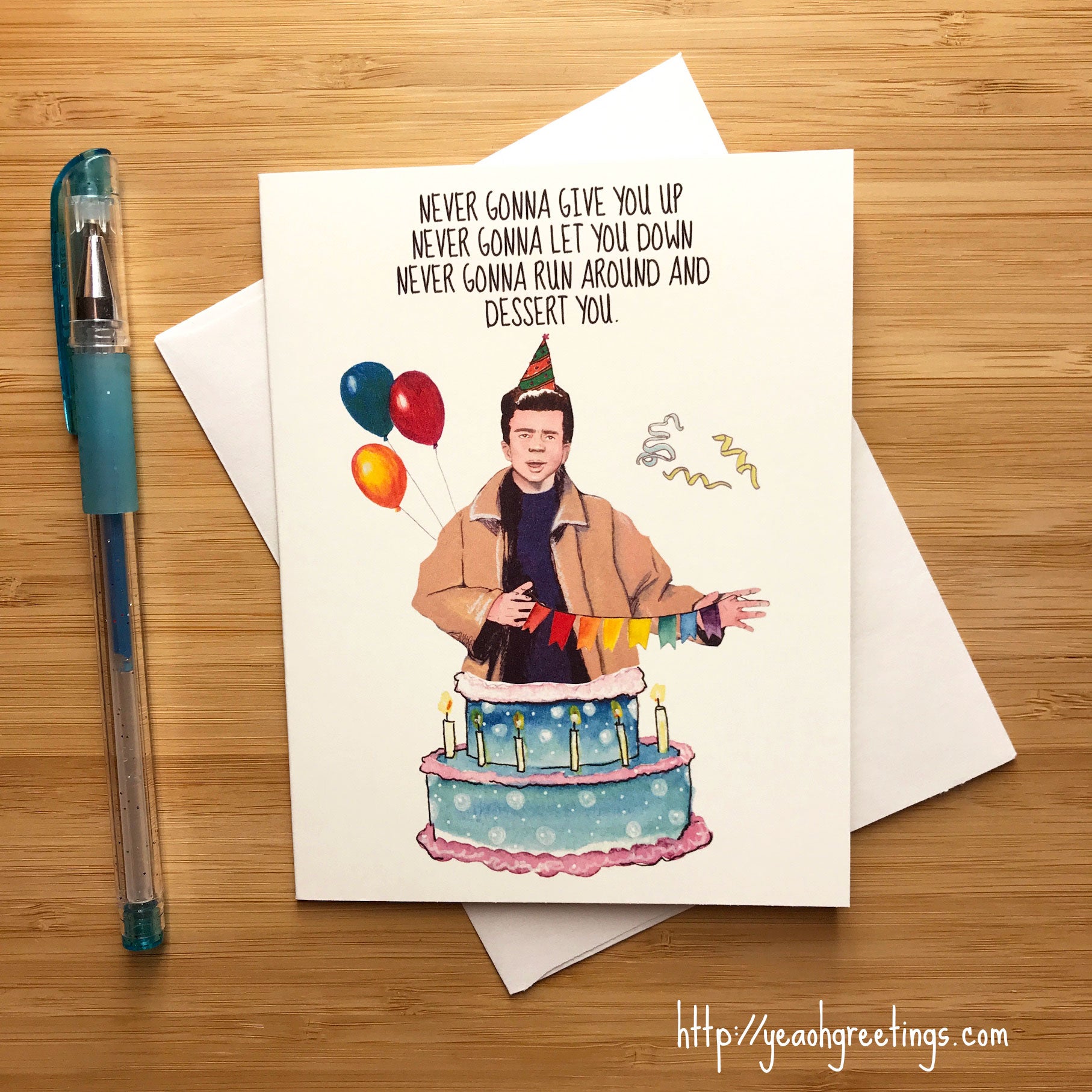 Birthday Meme Card - Card Design Template