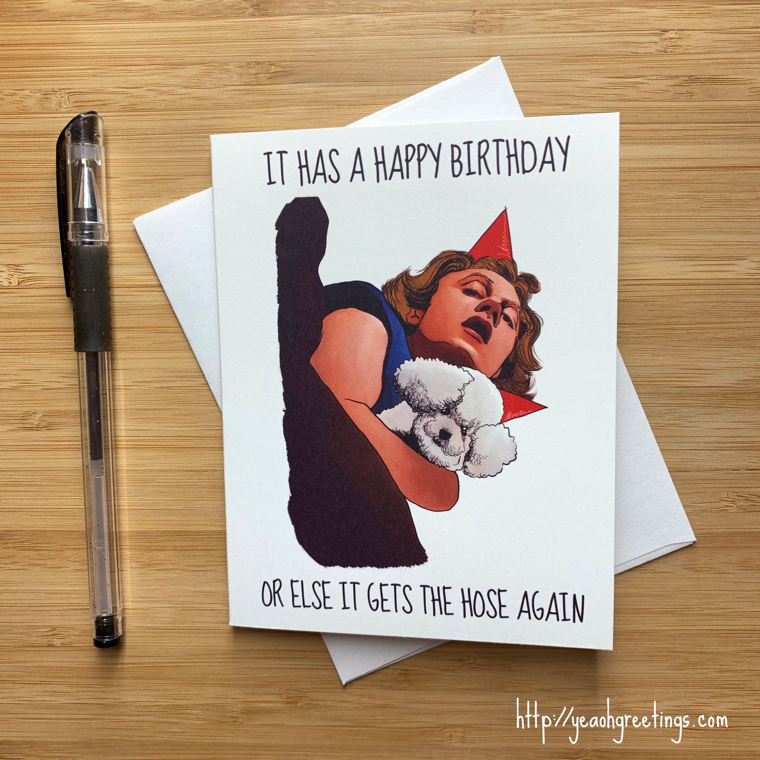 Silence of the Lambs Birthday Card, Buffalo Bill Birthday Card ...