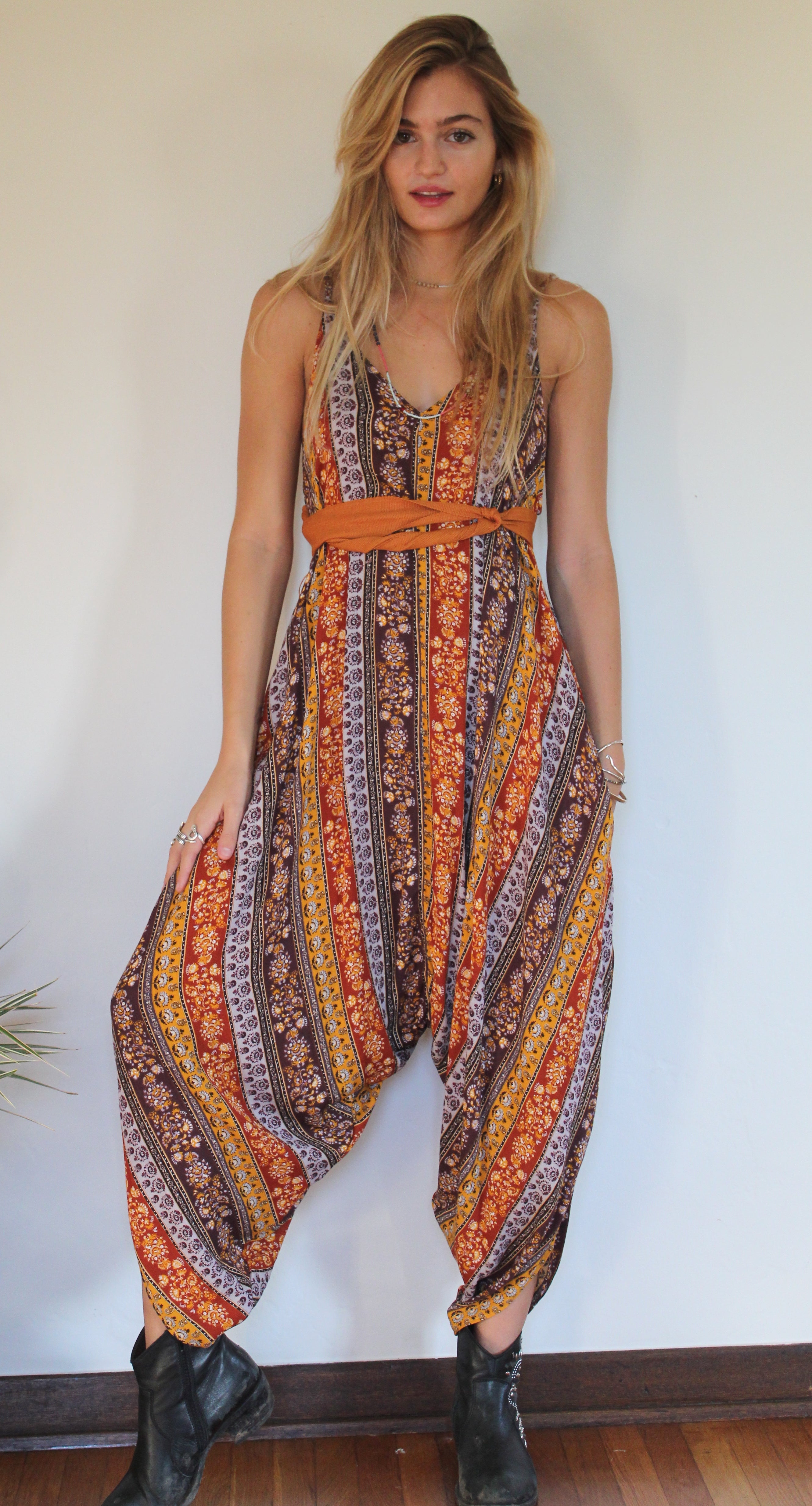 Desert Prism Jumpsuit - Yoga Clothing by Daughters of Culture