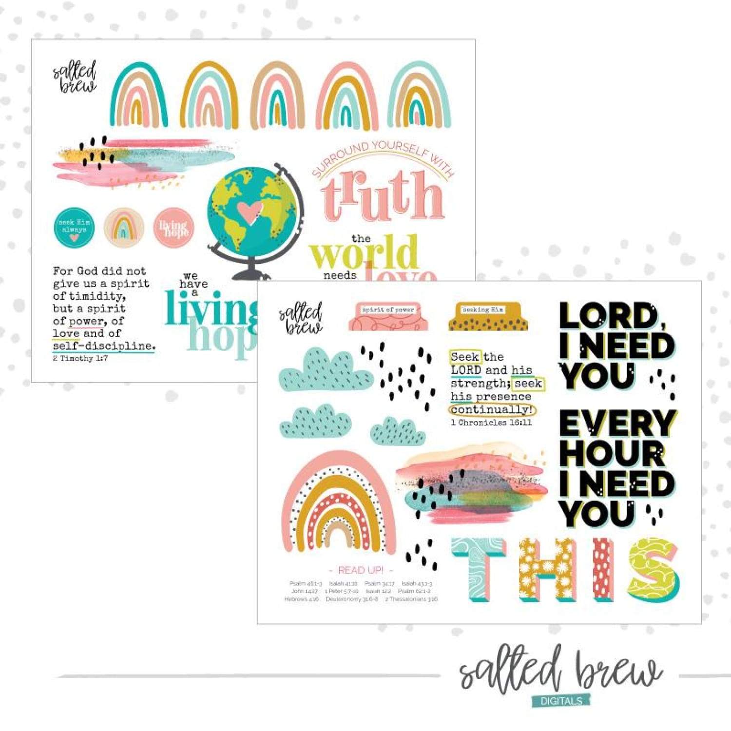 Seeking Him, Bible Journaling Kit