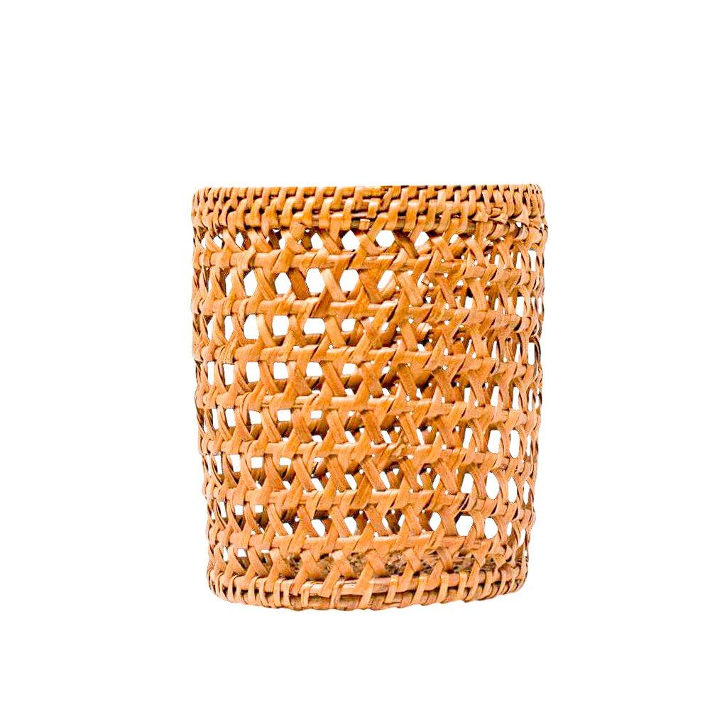 Cane Rattan Cup By Poppy Sage