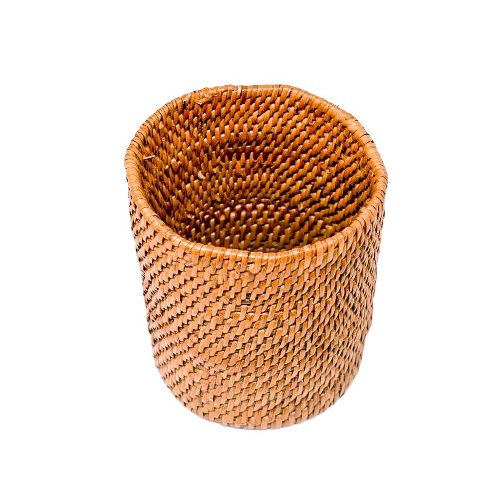 Honey Rattan Cup By Poppy Sage