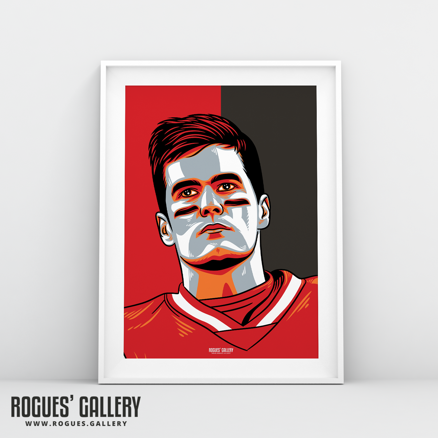 Tom Brady Tampa Bay Buccaneers A3 Icon Print Rogues Gallery